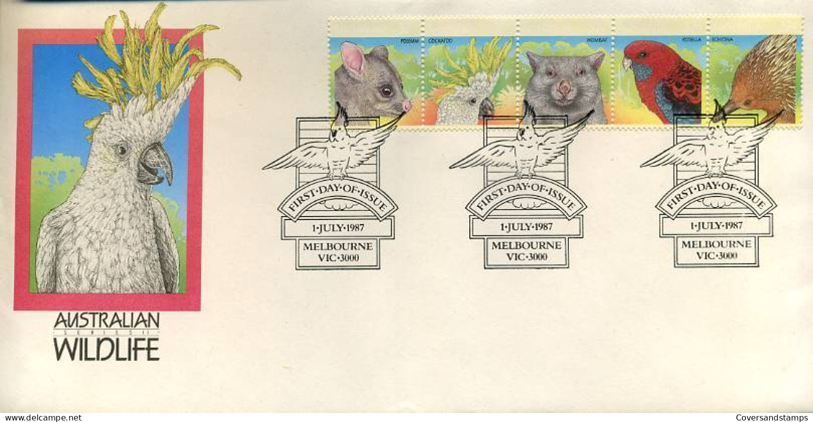 Australië  - FDC -  Australian Wildlife Series II                                   - Premiers Jours (FDC)