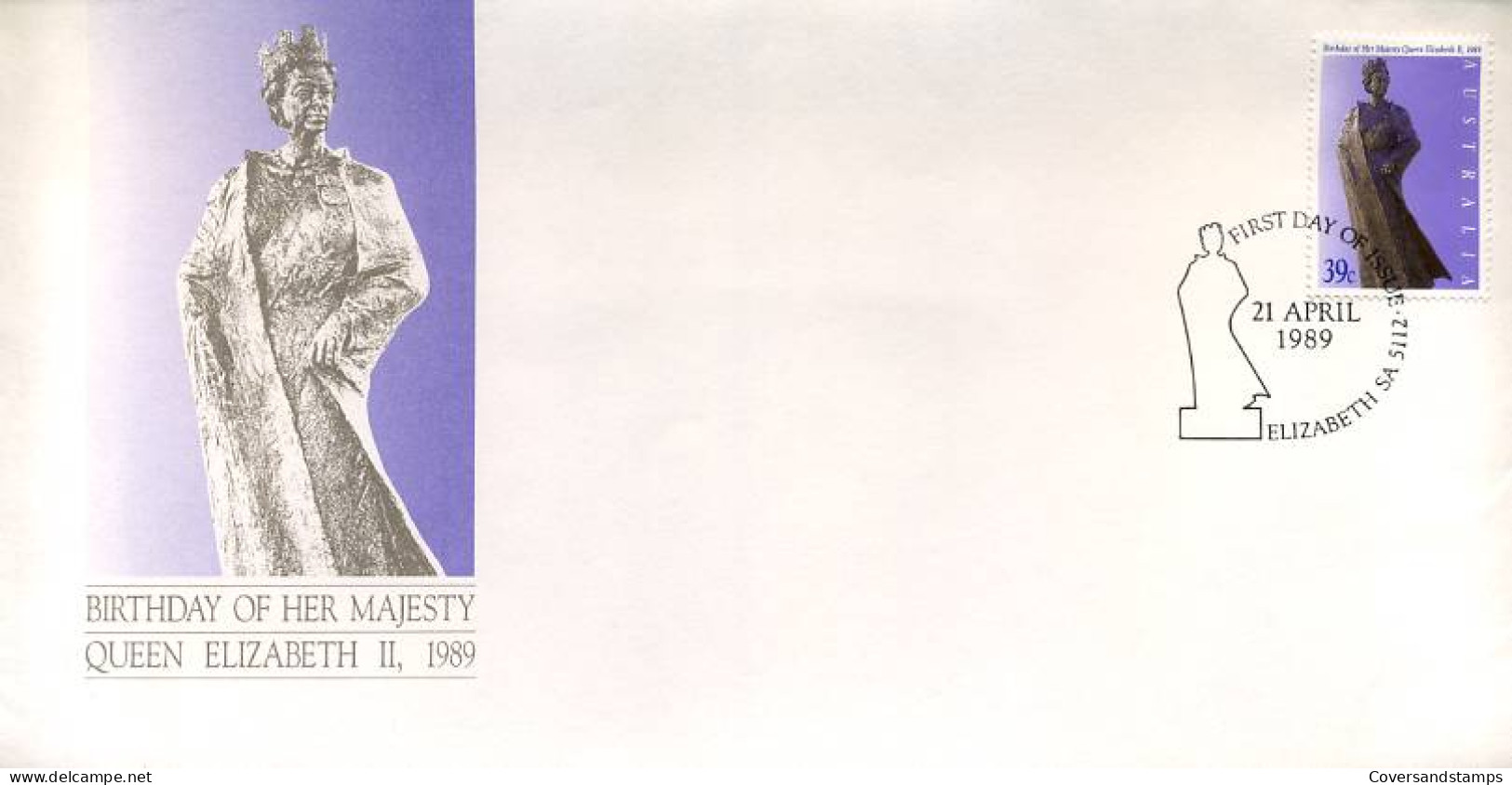 Australië  - FDC -  Birthday Of Her Majesty Queen Elizabeth II                                   - Omslagen Van Eerste Dagen (FDC)