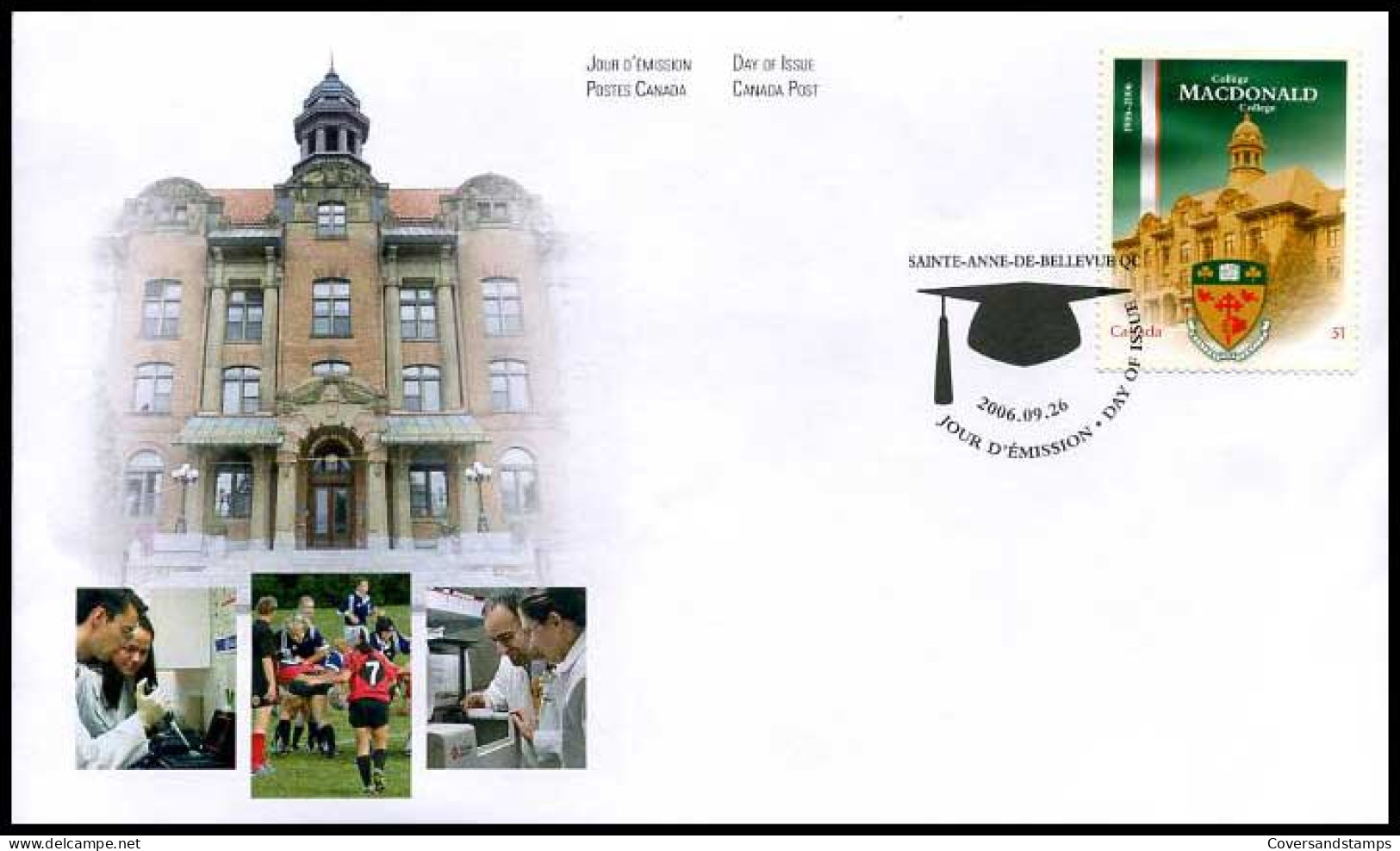 Canada - FDC -  MacDonald College                                    - 2001-2010