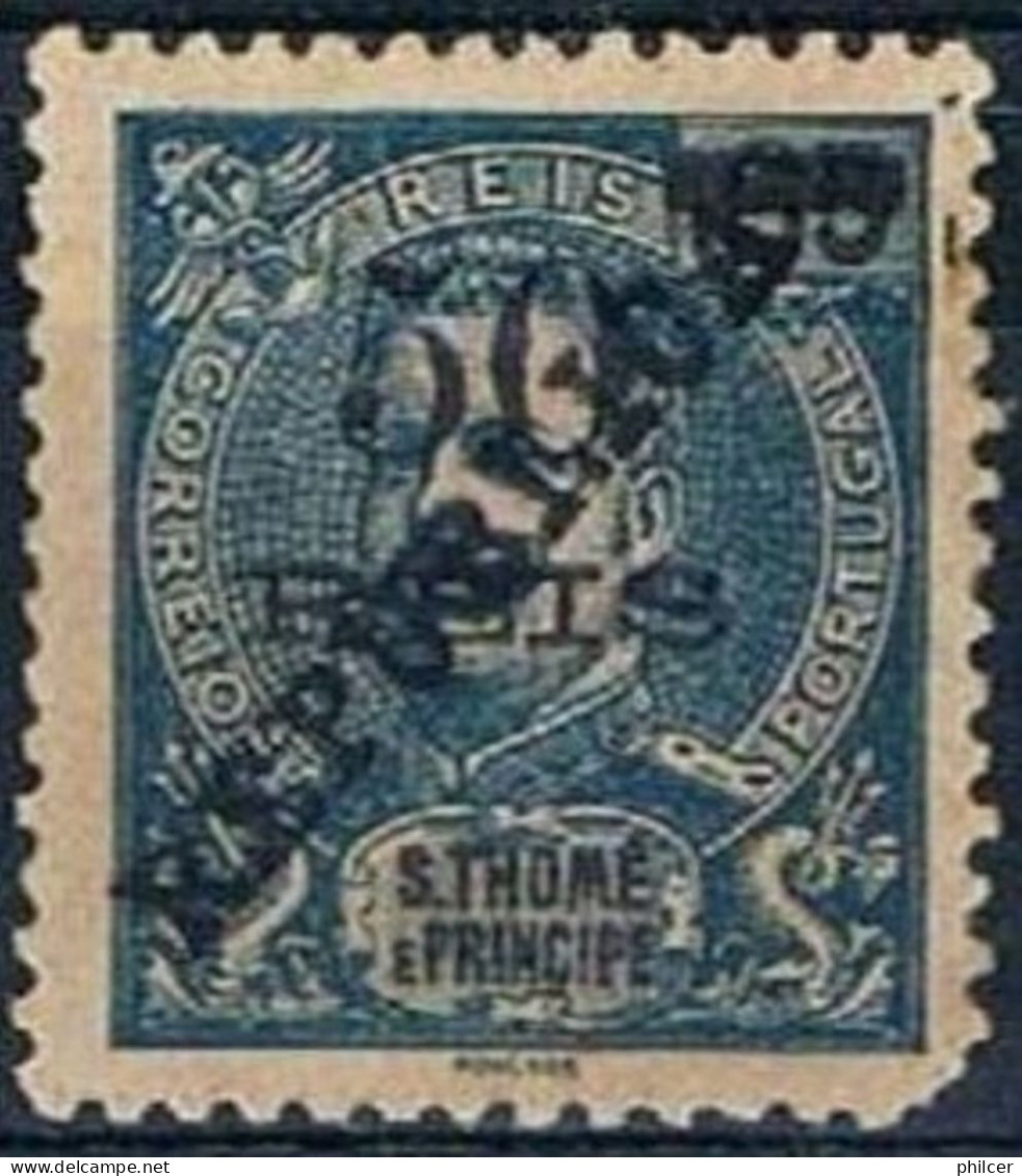 S. Tomé, 1913, # 174, Canto Curto, MH - St. Thomas & Prince