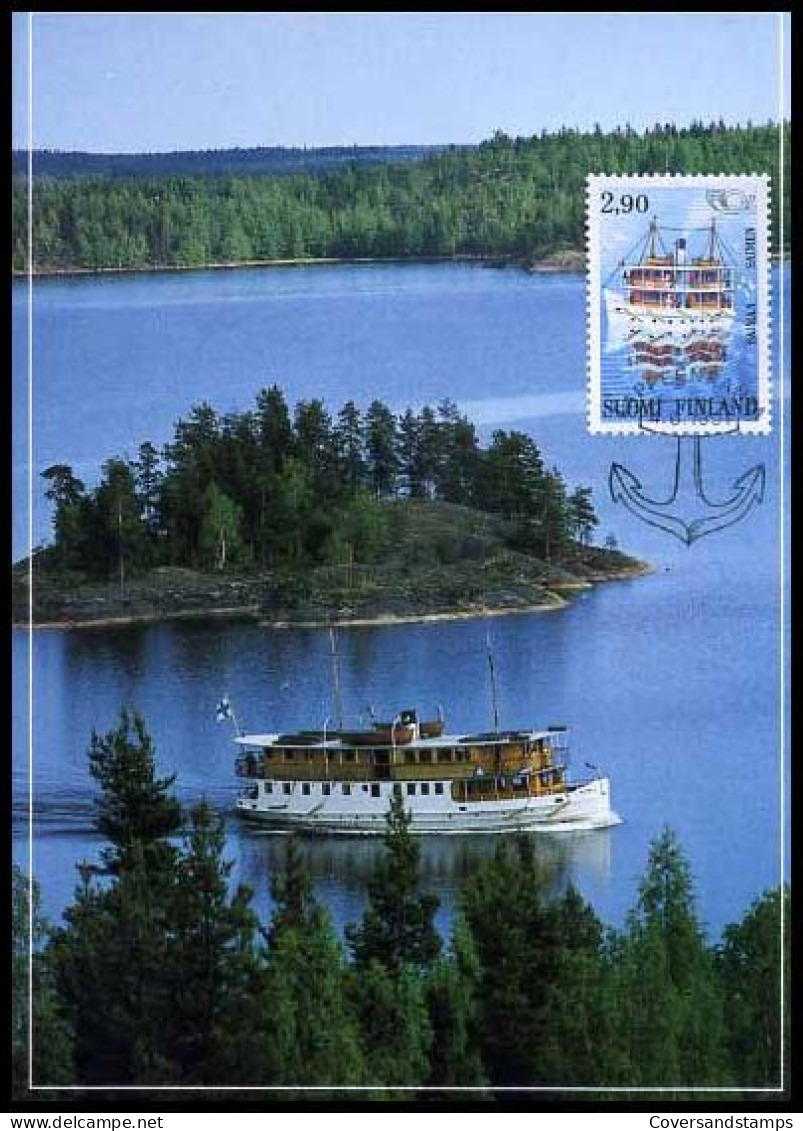 Finland - MK - Lake Saimaa                                     - Maximumkaarten