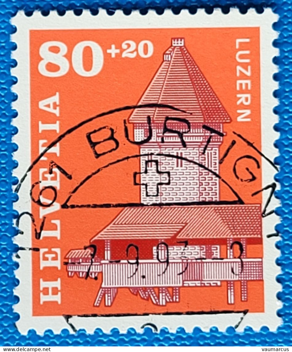 1993 Zu W 74 / Mi 1511 / YT 1439 Obl. 1er Jour BURTIGNY 7.9.93 Voir Description - Used Stamps