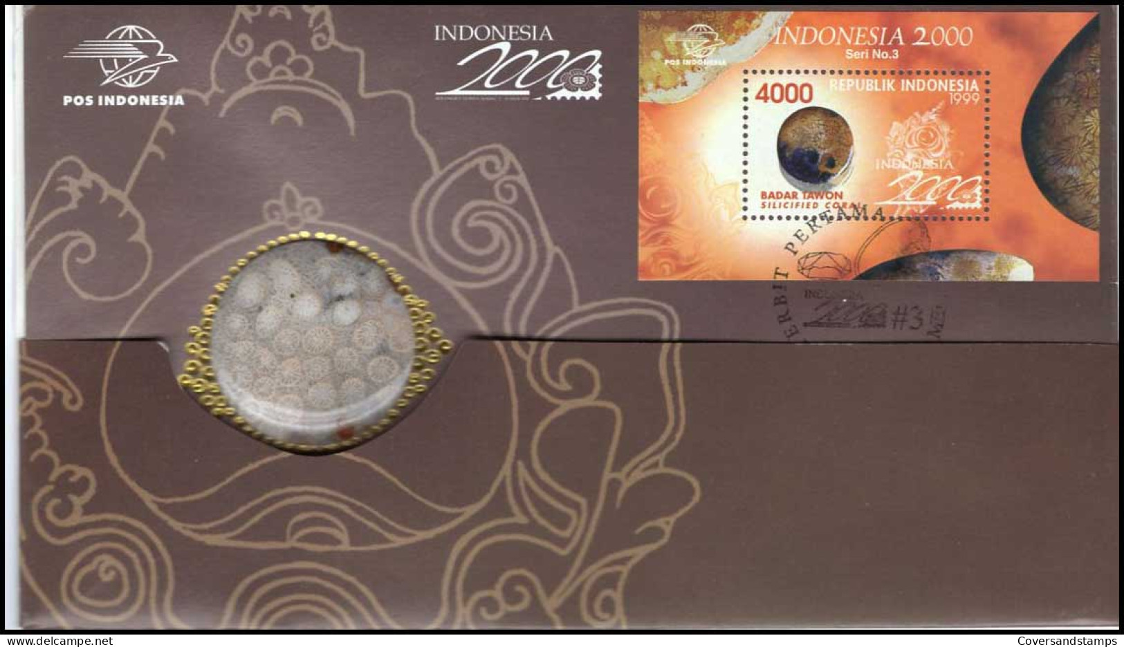 Indonesië - FDC - Indonesia 2000 Seri No 3                                     - Indonesia