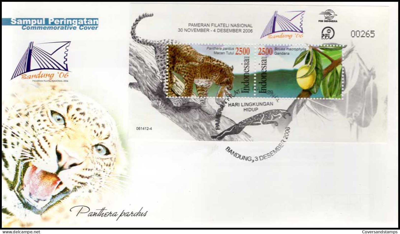 Indonesië - FDC - Sampul Peringatan : Commemorative Cover                           - Indonesia