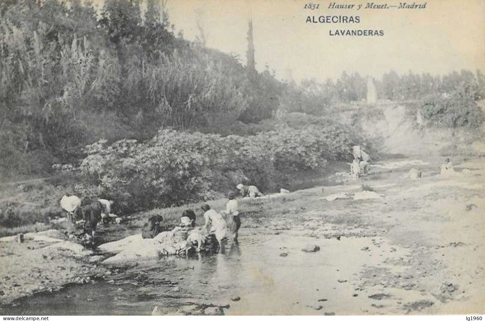 ALGECIRAS - Lavanderas - Cpa Non Cicrculée - Cádiz