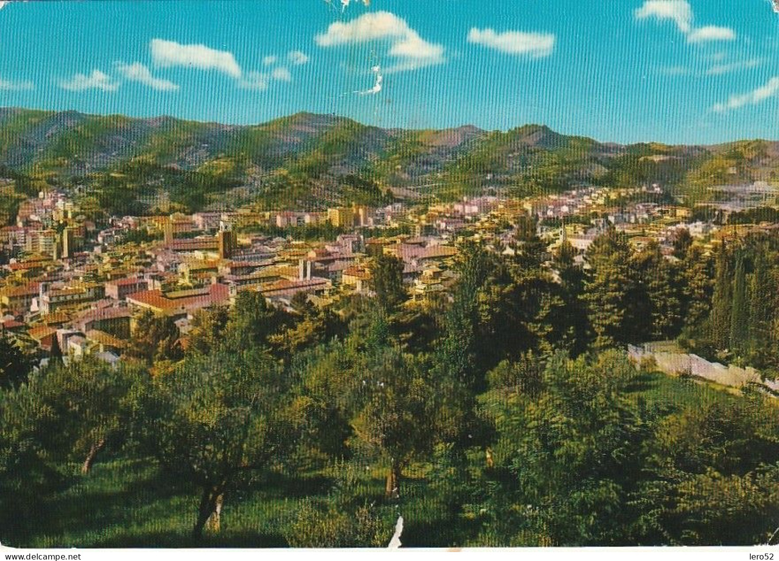 ASCOLI PICENO VEDUTA PANORAMICA ANNO 1971 VIAGGIATA - Ascoli Piceno
