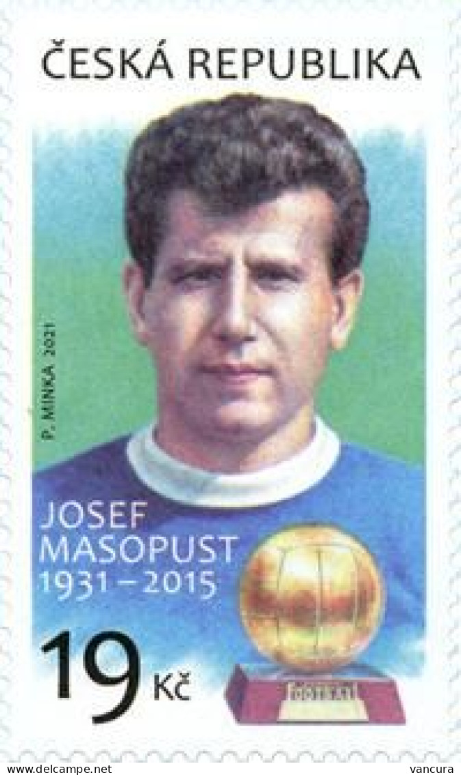 ** 1107 Czech Republic Josef Masopust Anniversary 2021 - Unused Stamps