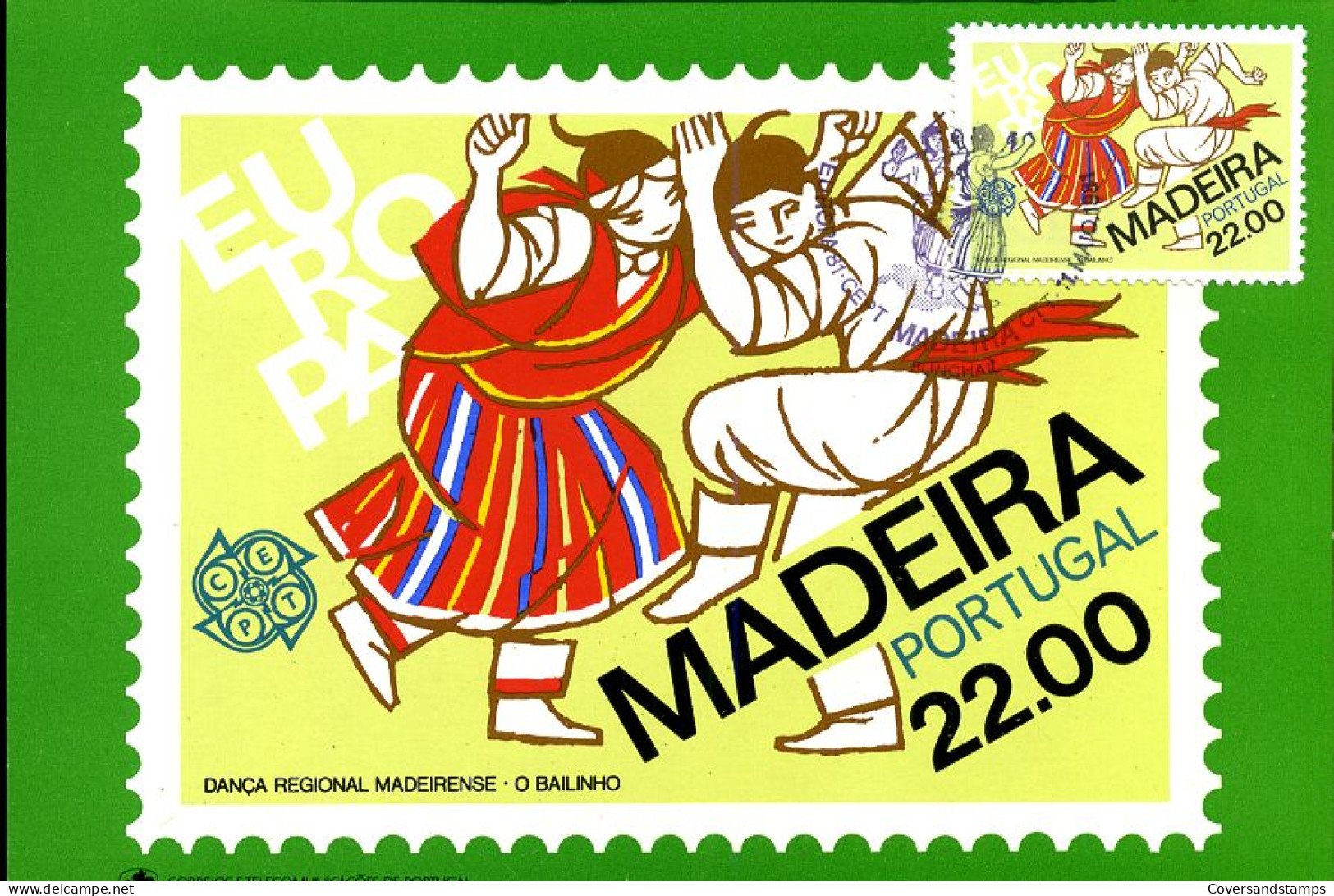 Portugal Madeira - MK - Europa CEPT 1981                                            - 1981