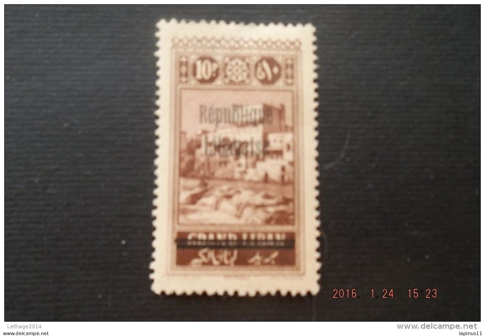 Libano Lebanon-Liban 1925,10 PL Surcharged - Lebanon