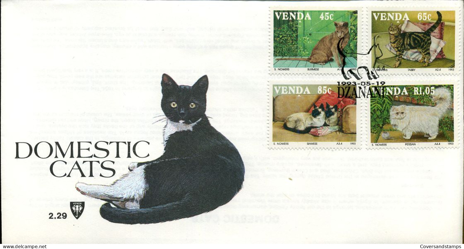 Venda - FDC - Huiskatten                              - Venda