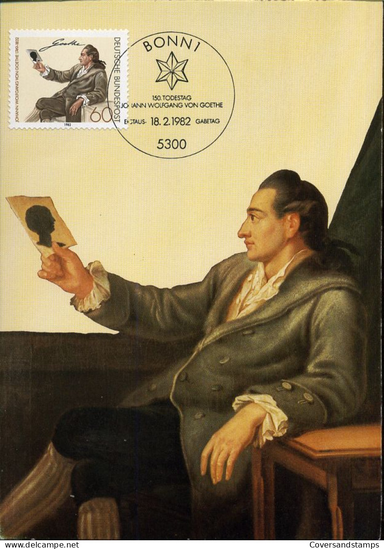 Bundespost - MK - Johann Wolfgang Von Goethe - Altri & Non Classificati