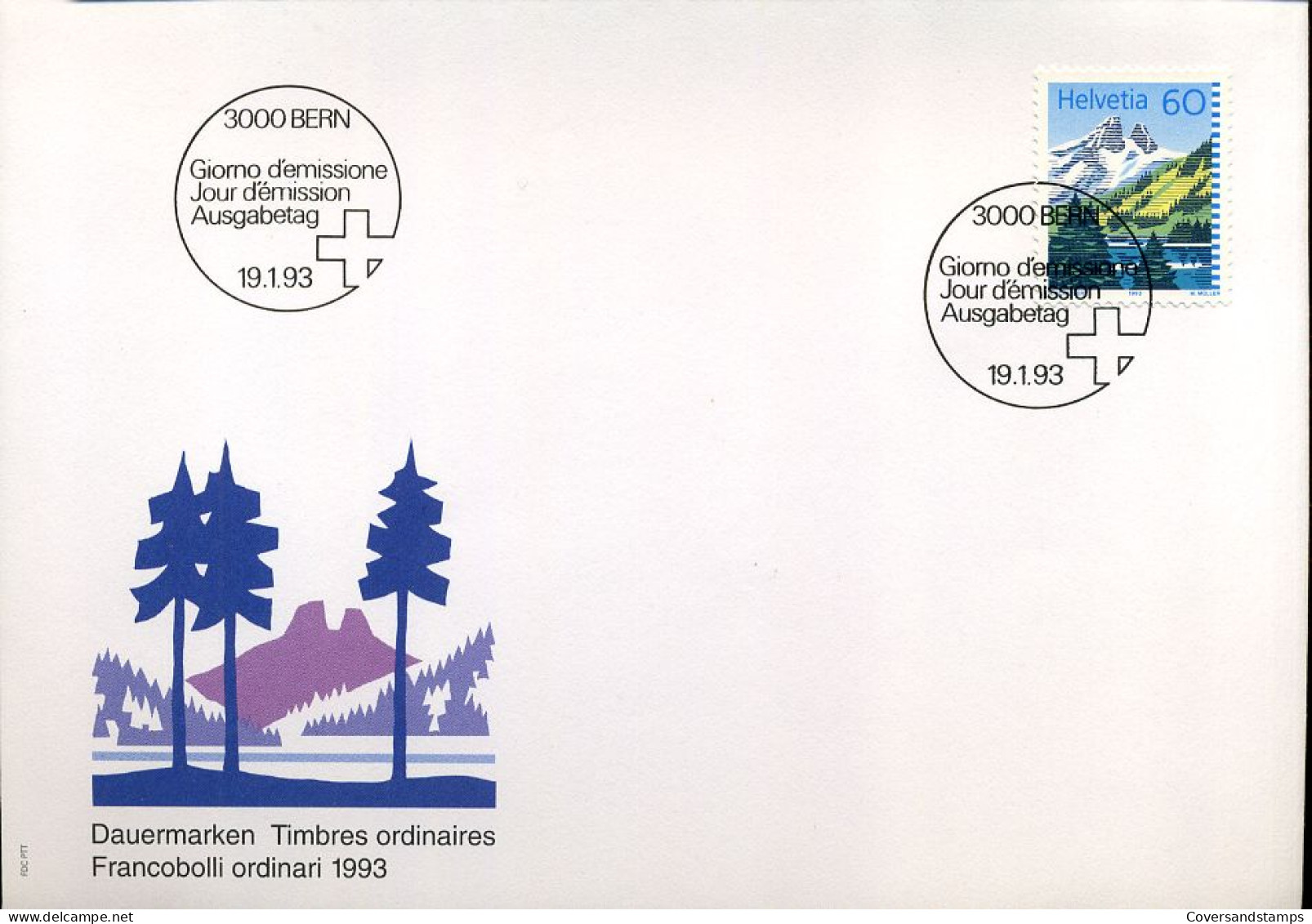 Zwitserland - FDC - Definitives                                - FDC