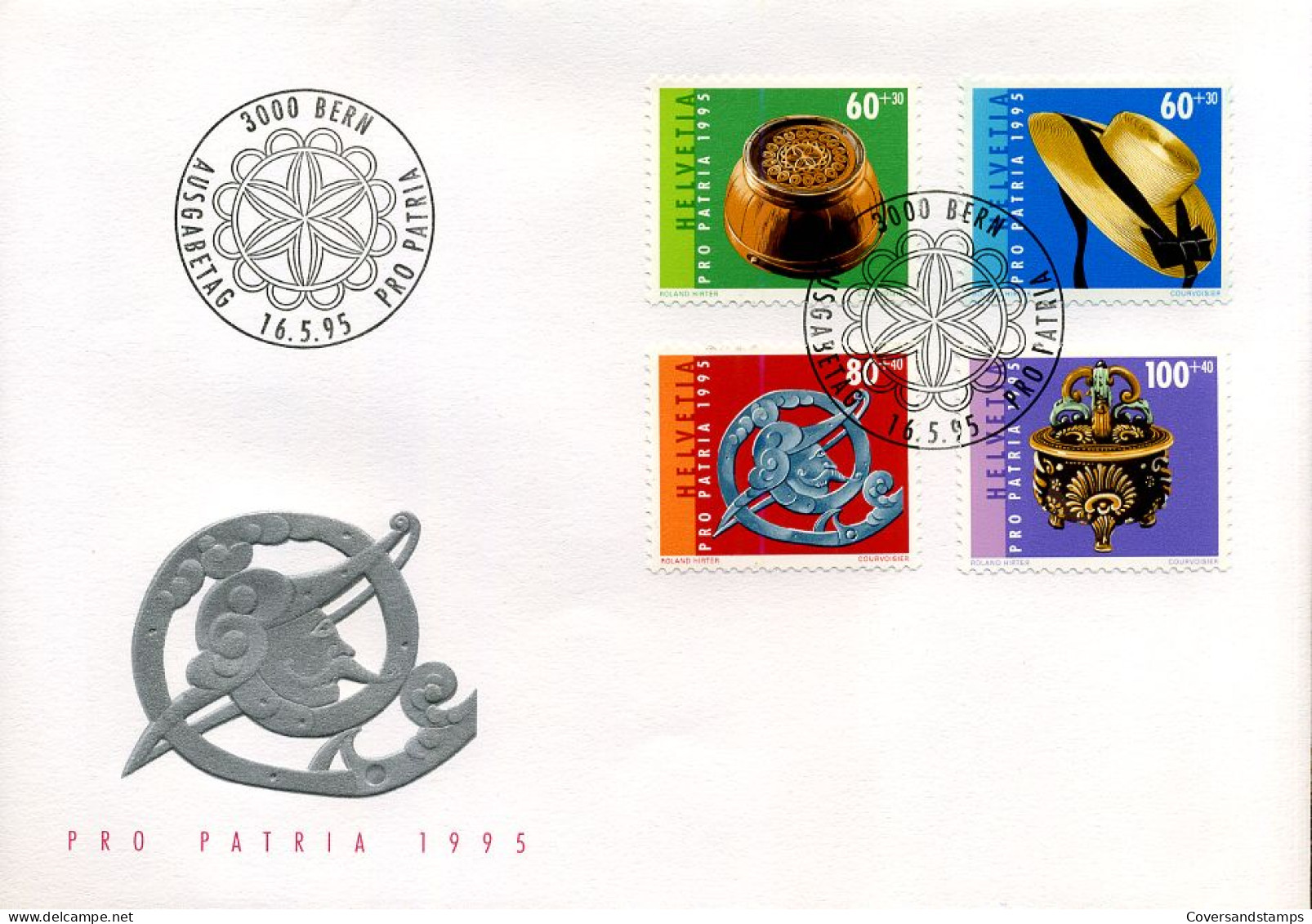 Zwitserland - FDC - Pro Patria 1995                                - FDC