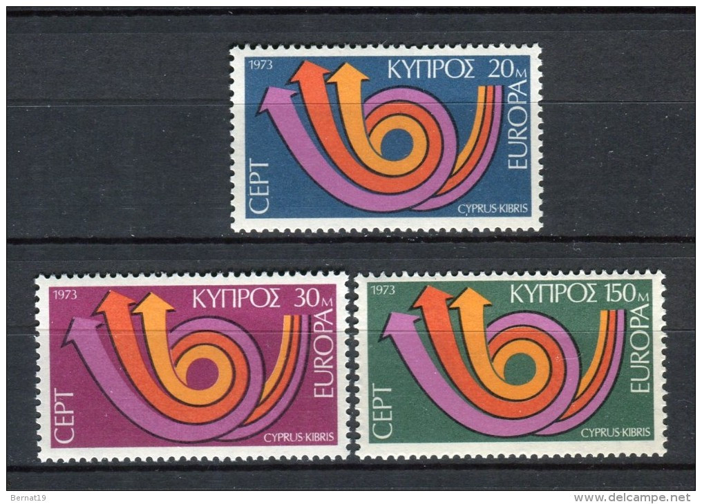 Europa-CEPT 1973. Chipre ** MNH. - 1973