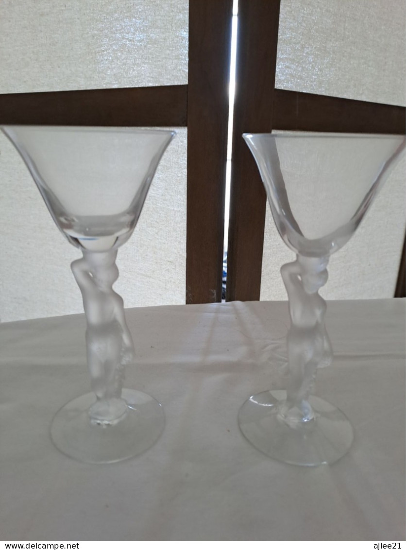 Verres De Bayel.   Cocktail/ Liqueur.   Bacchus. - Verre & Cristal