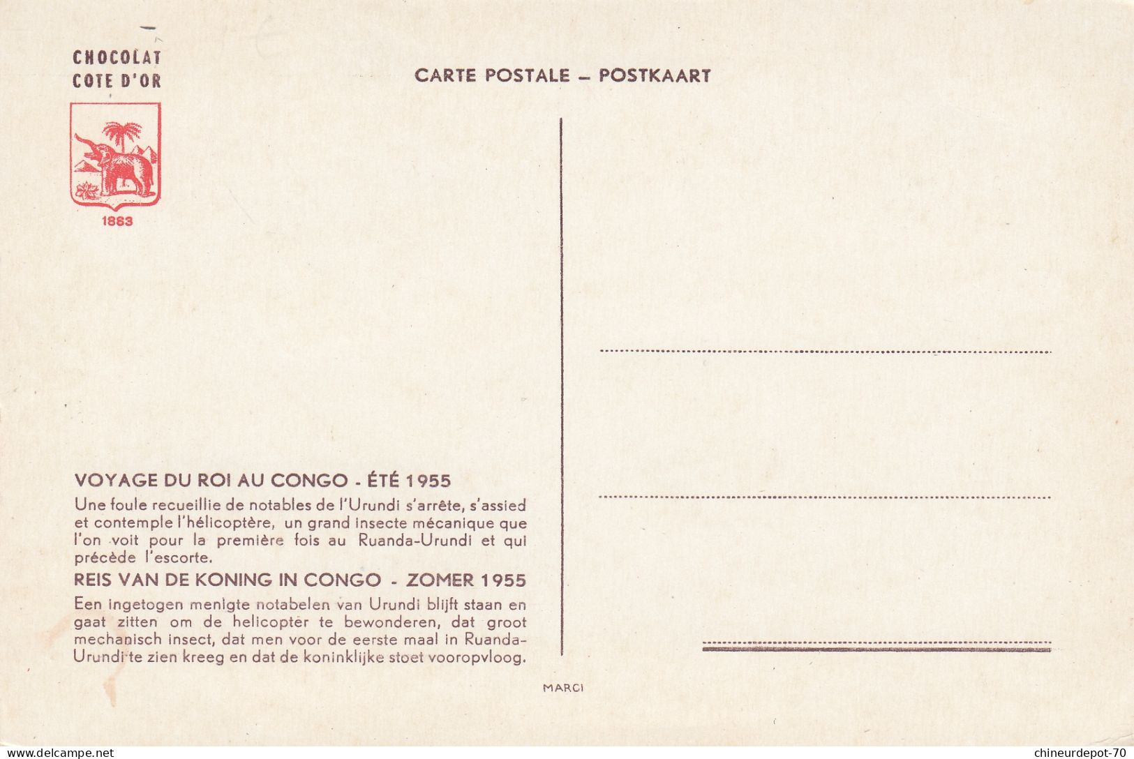 VOYAGE DU ROI AU CONGO ÉTÉ 1955 Une Foule Recueillie De Notables De L'Urundi S'arrête - Congo Belge