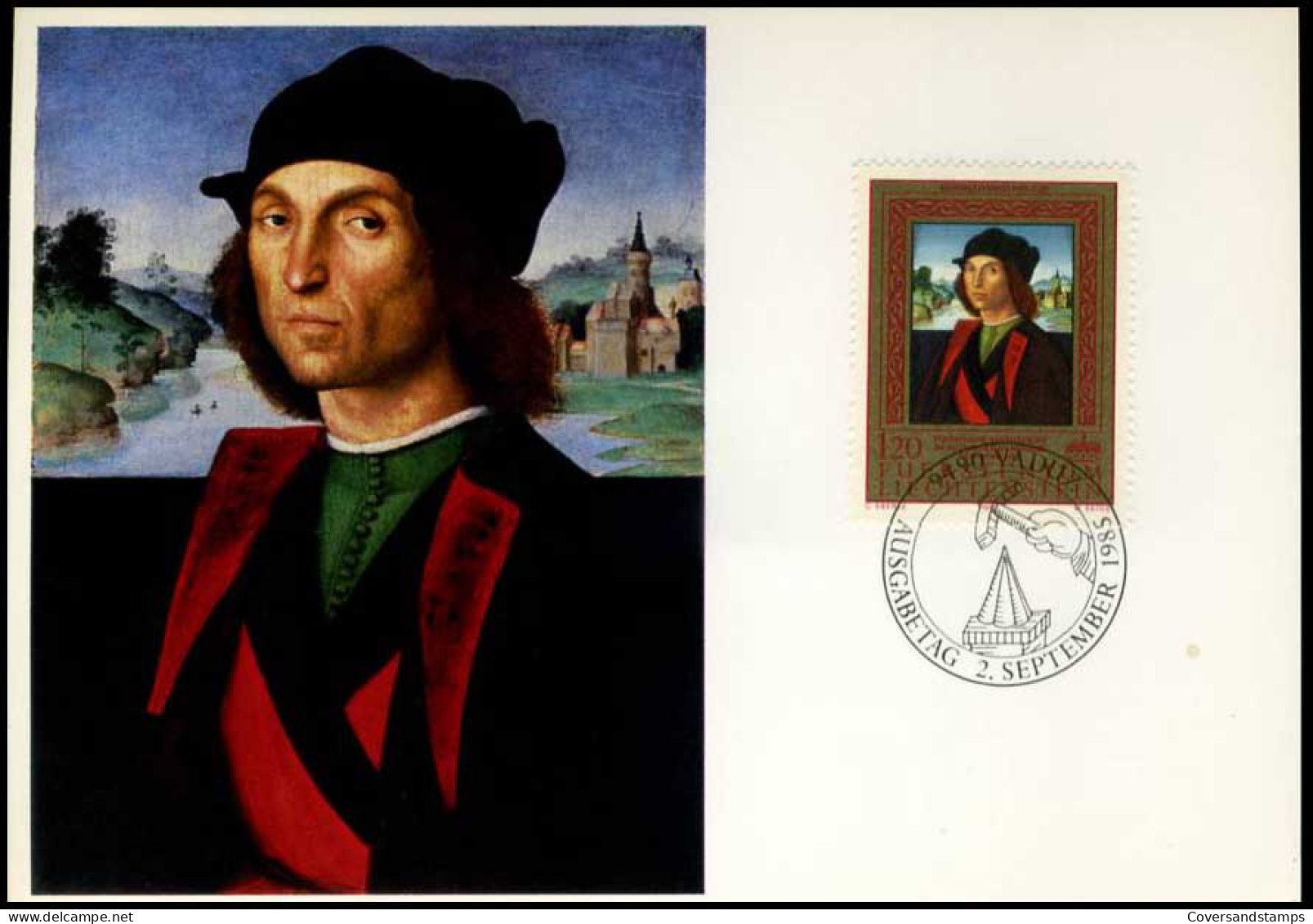Liechtenstein - MK - Gemälde Aus Den Sammlungen Des Fürsten Von Liechtenstein                           - Maximum Cards