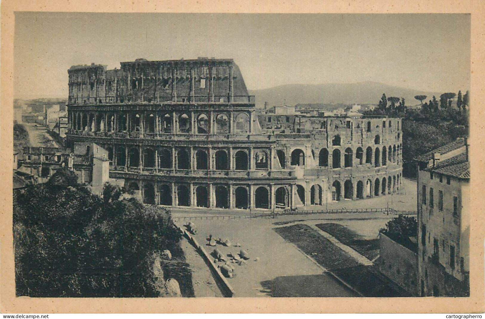 Italy Roma Anfiteatro Flavio O Colosseo - Coliseo