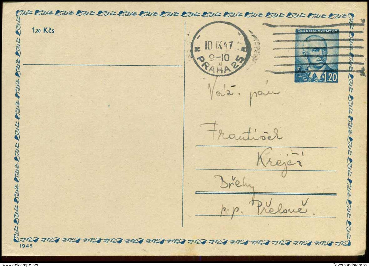 Post Card  - Covers & Documents