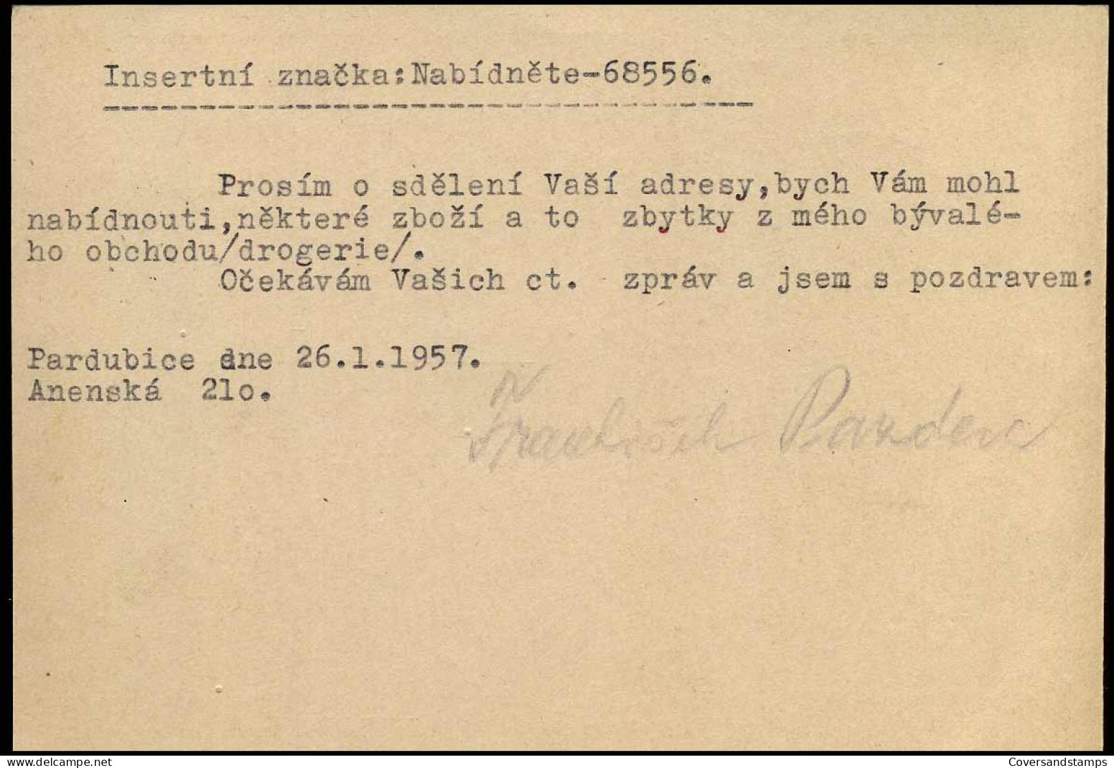 Post Card - Praha - Lettres & Documents