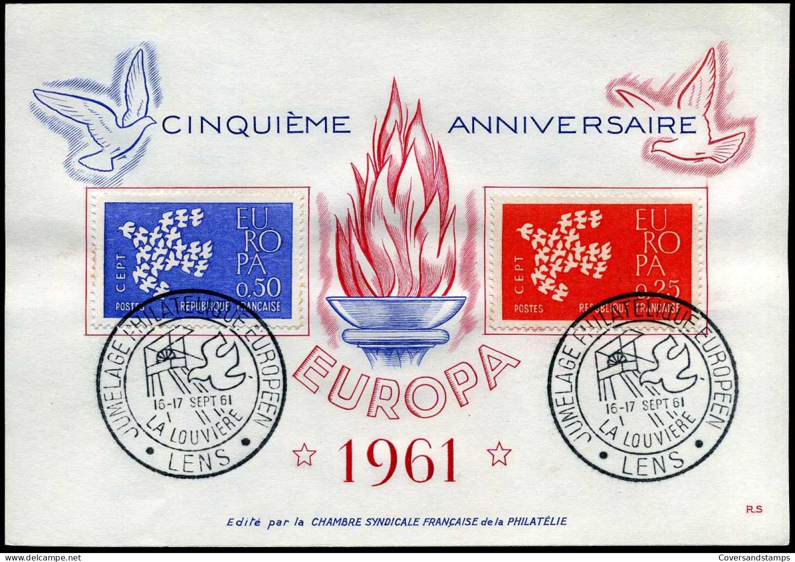 Cinquième Anniversaire Europa 1961 - 1961