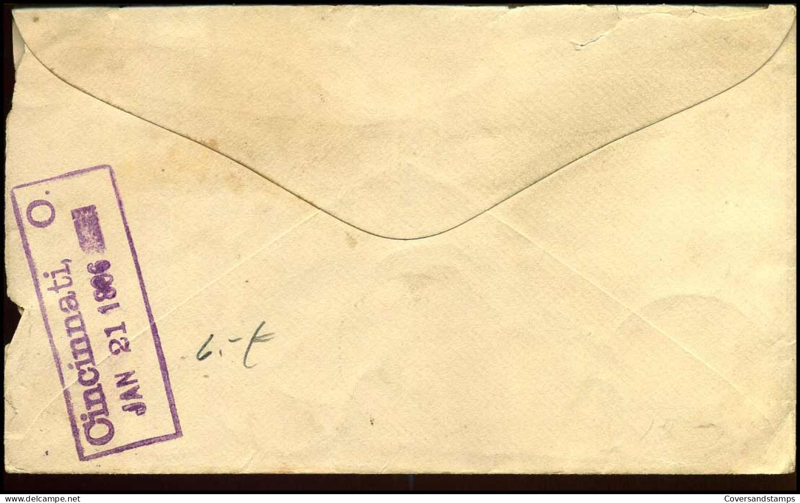 Cover To Cincinatti, Ohio - Lettres & Documents