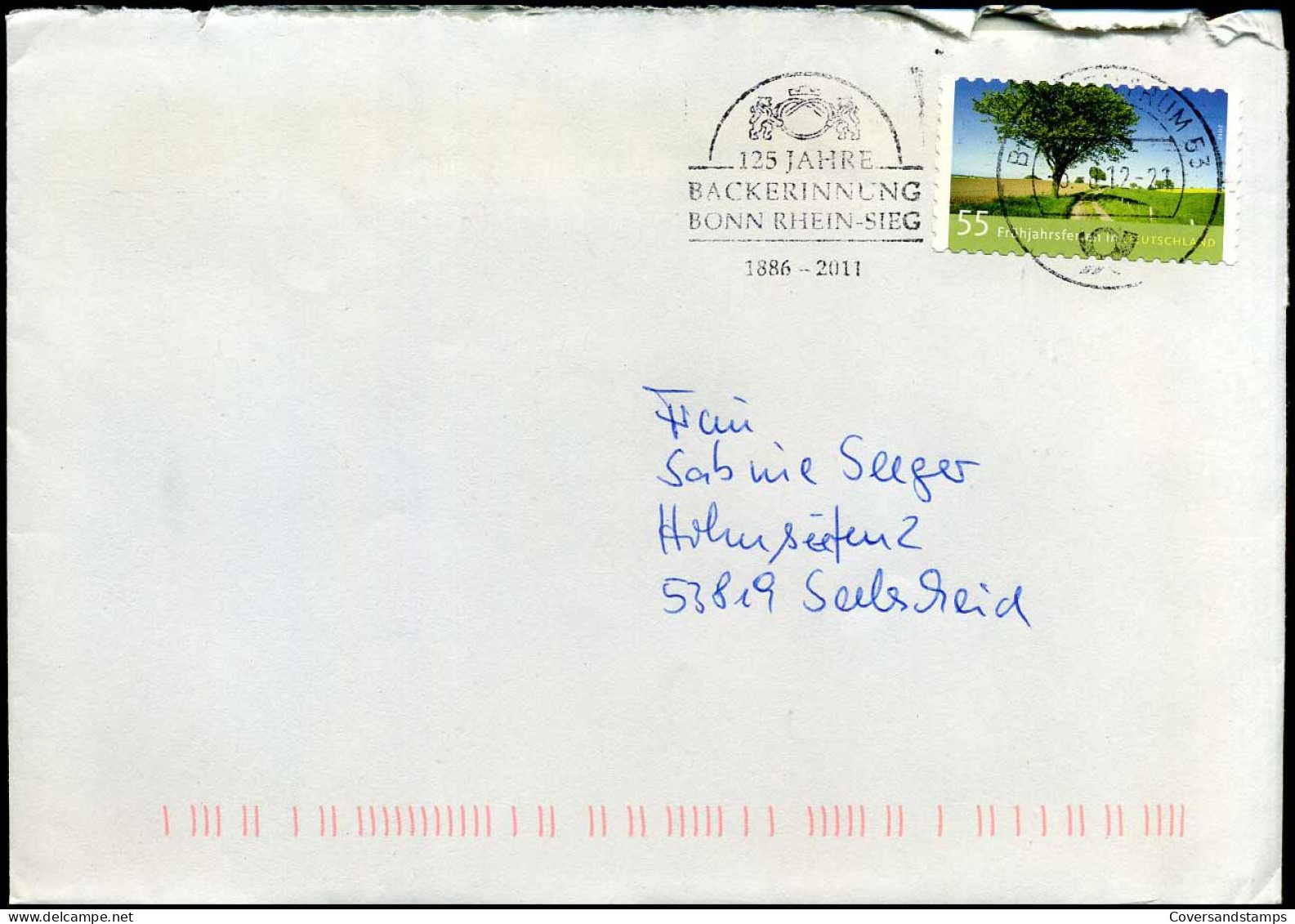 Cover To Seelscheid - Frühjahrsferien - Storia Postale