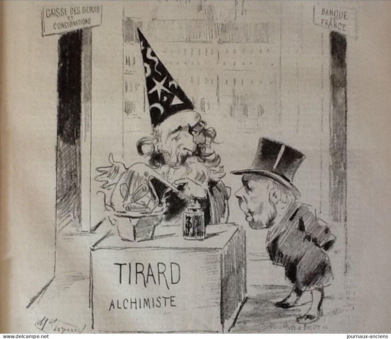 1883 LE MONDE PARISIEN - TIRARD ALCHIMISTE - Mr Jules JOFFRIN - LES INONDES D'ALSACE LORRAINE - LA CONVERSION - SPOLSKY - Zeitschriften - Vor 1900