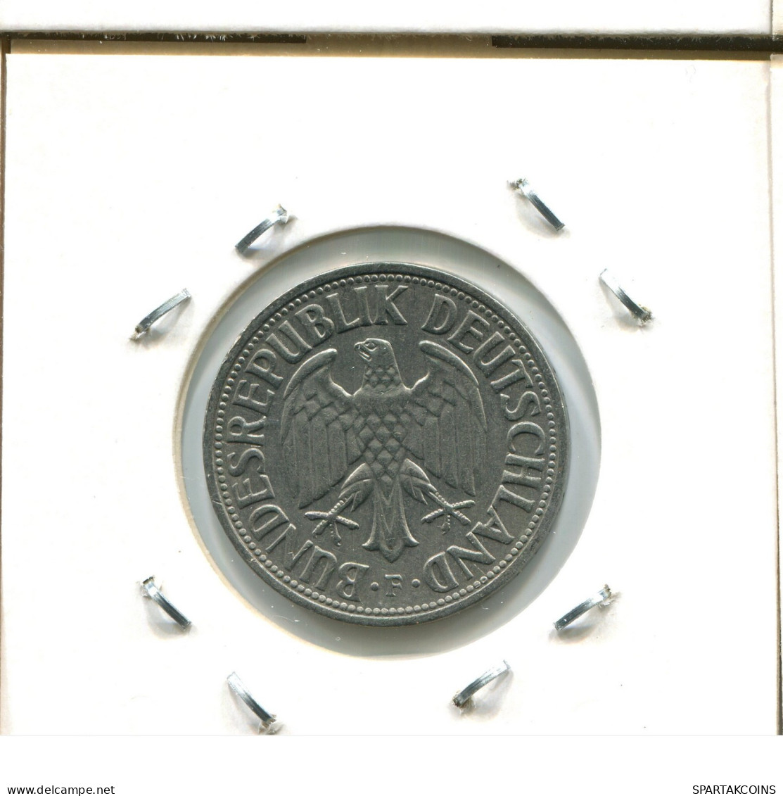1 DM 1950 F GERMANY Coin #AW488.U.A - 1 Mark