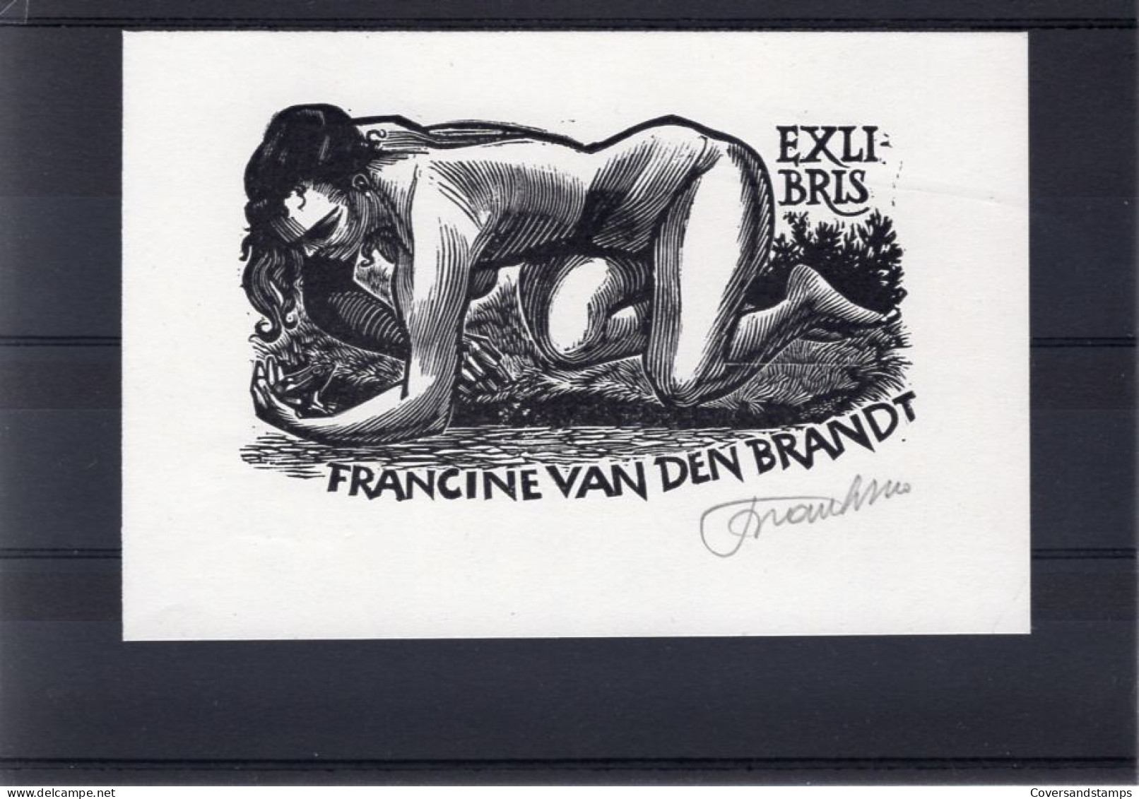 Ex-Libris : Francine Van Den Brandt - Frank-Ivo Van Damme - Bookplates
