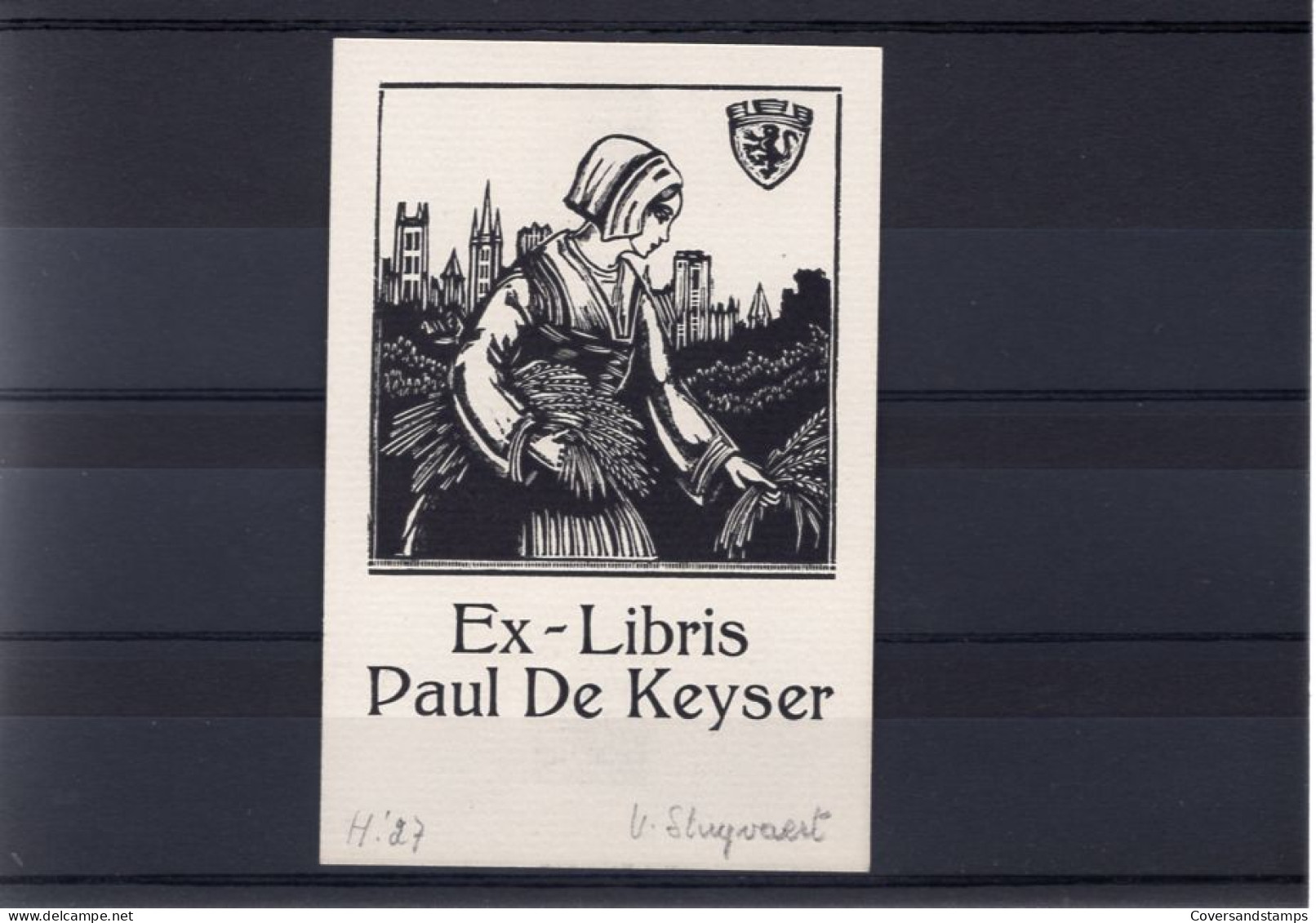 Ex-Libris : Paul De Keyser - Victor Stuyvaert - Ex-Libris