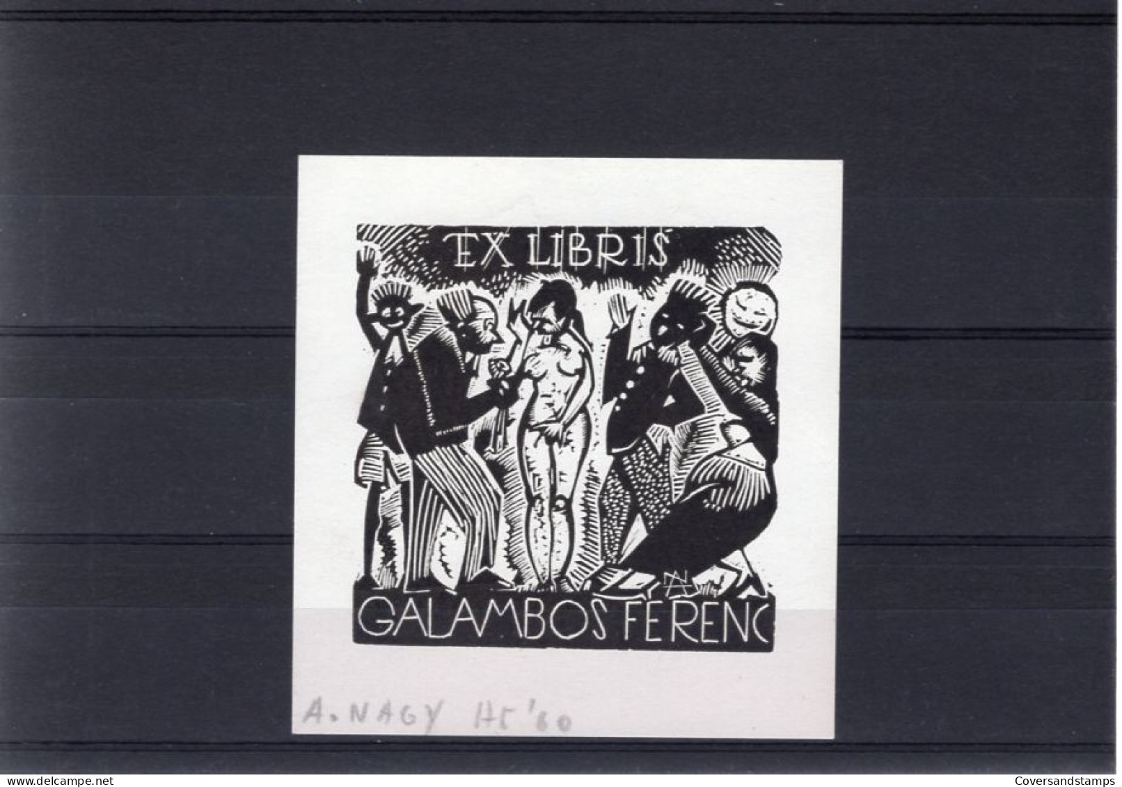 Ex-Libris : Galambos Ferenc - A. Nagy - Ex-libris