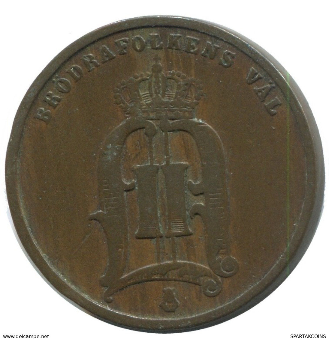 2 ORE 1877 SUECIA SWEDEN Moneda #AC950.2.E.A - Schweden