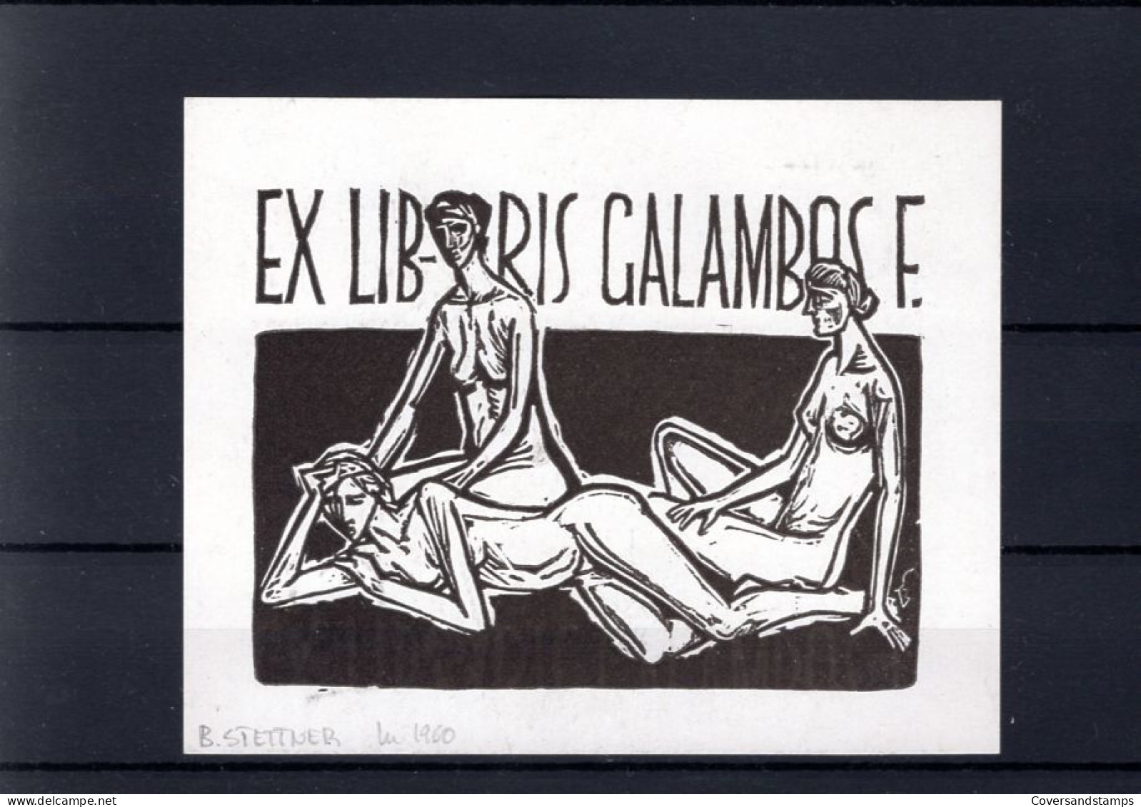 Ex-Libris : Calambas F. - B. Settner - Ex Libris