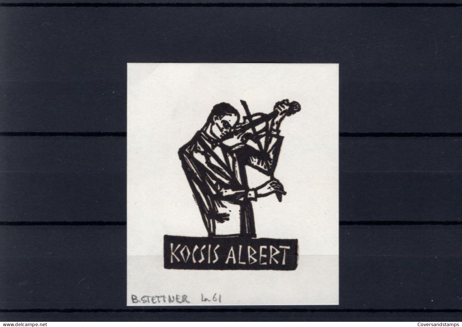 Ex-Libris : Kocsis Albert - B. Stettner - Ex Libris