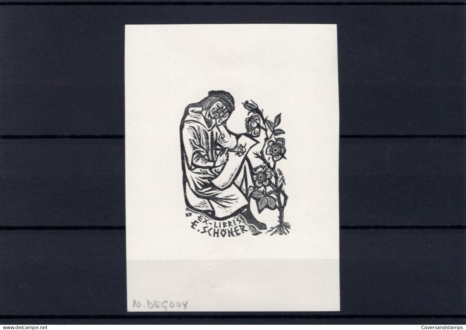 Ex-Libris : N. Degouy - E. Schöner - Bookplates