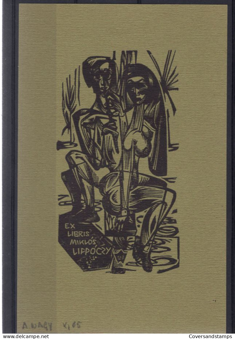 Ex-Libris :Nagy - Miklos Lippoczy - Exlibris