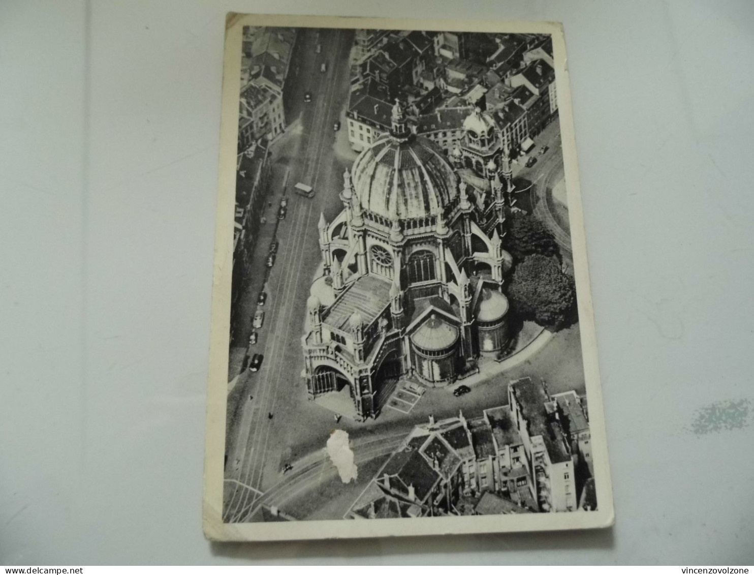 Cartolina  Viaggiata "BRUXELLES Eglise S.te Marie" 1956 - Monuments