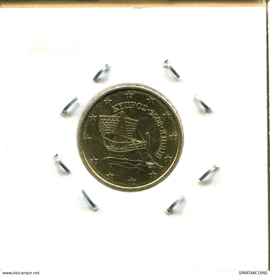10 CENTS 2008 CYPRUS Coin #AS471.U.A - Chypre