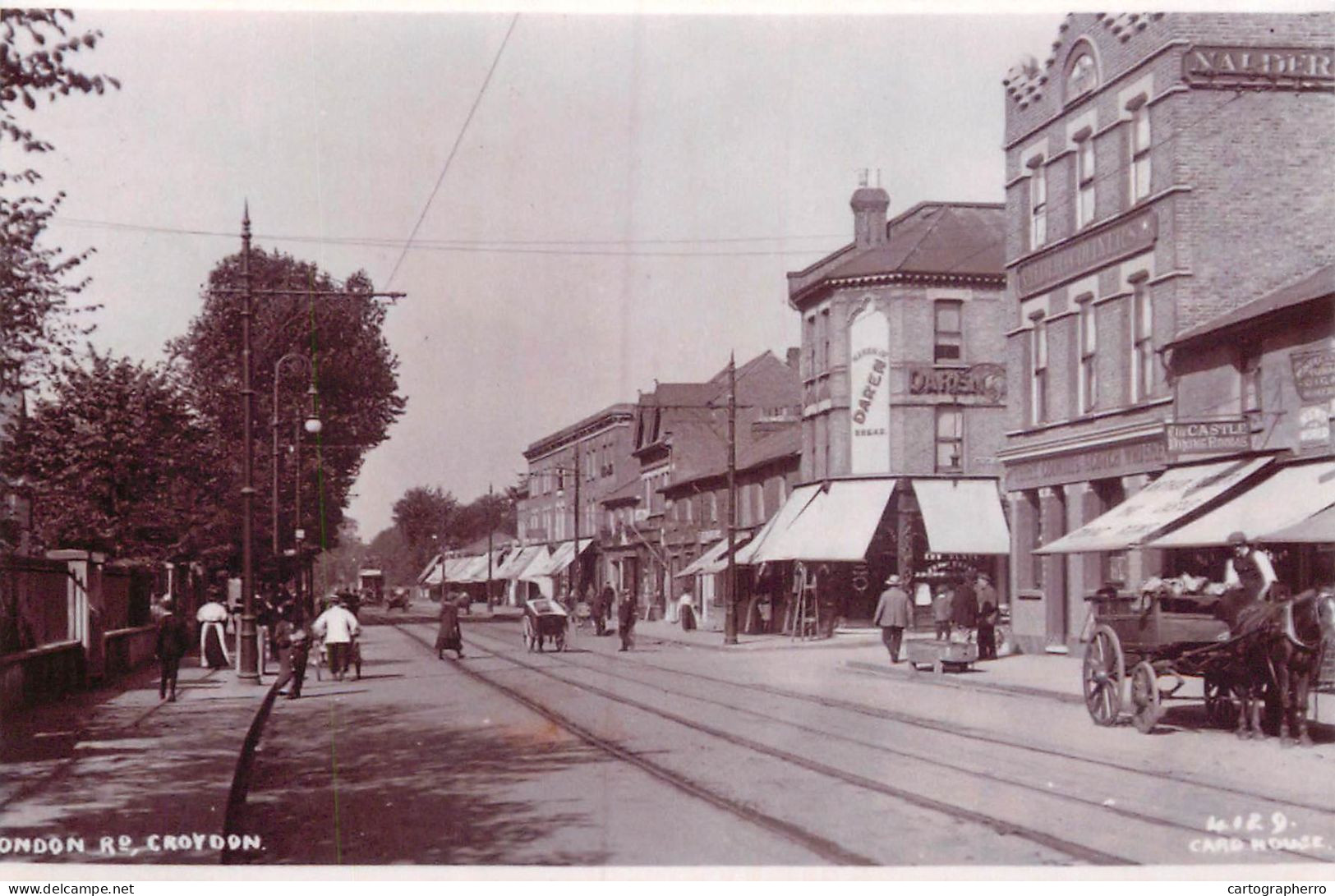 South London Croydon Continental Size 10 X 14 Cm Repro Photo Croydon - Europe