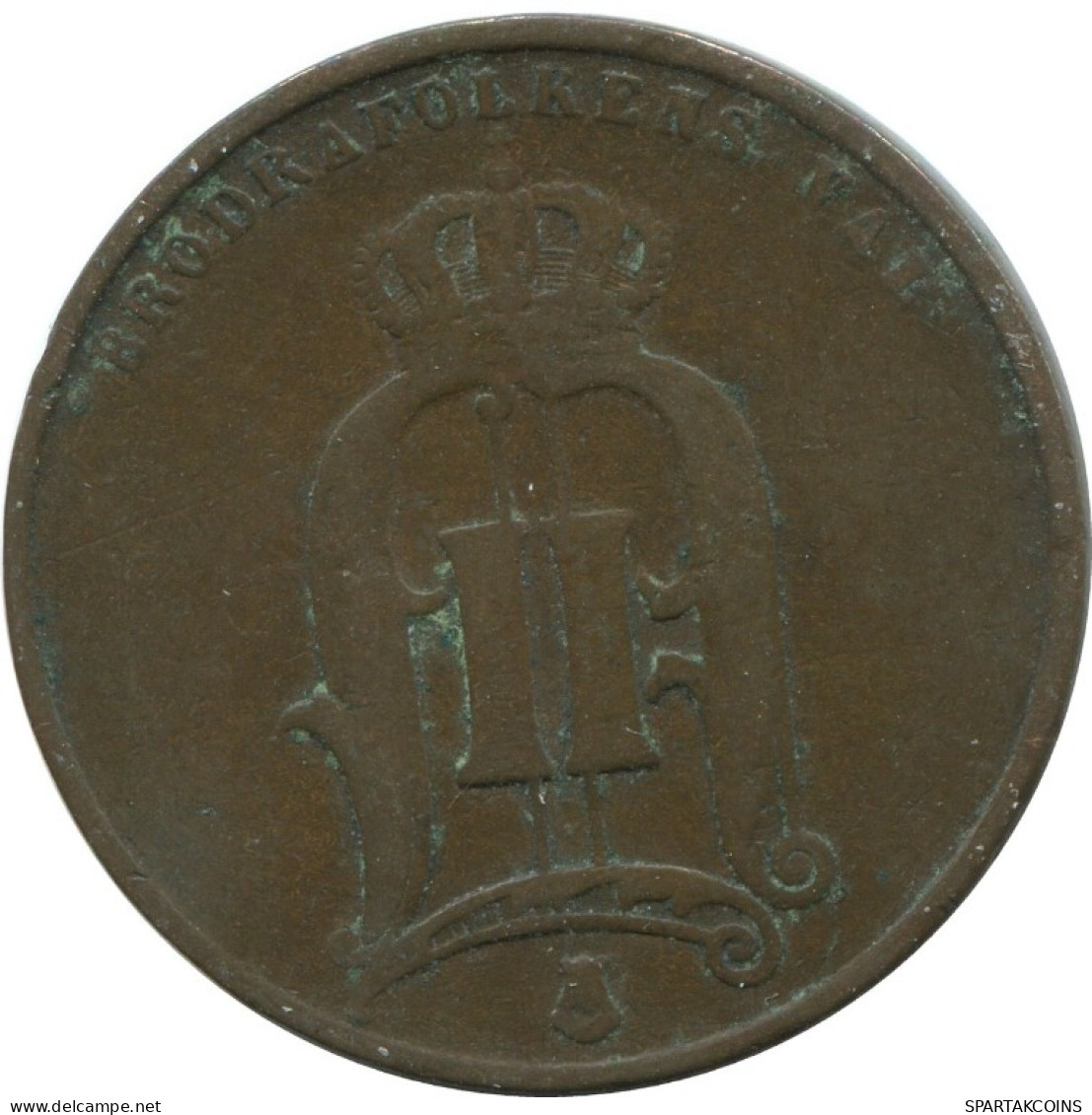 5 ORE 1874 SUECIA SWEDEN Moneda #AC577.2.E.A - Suecia
