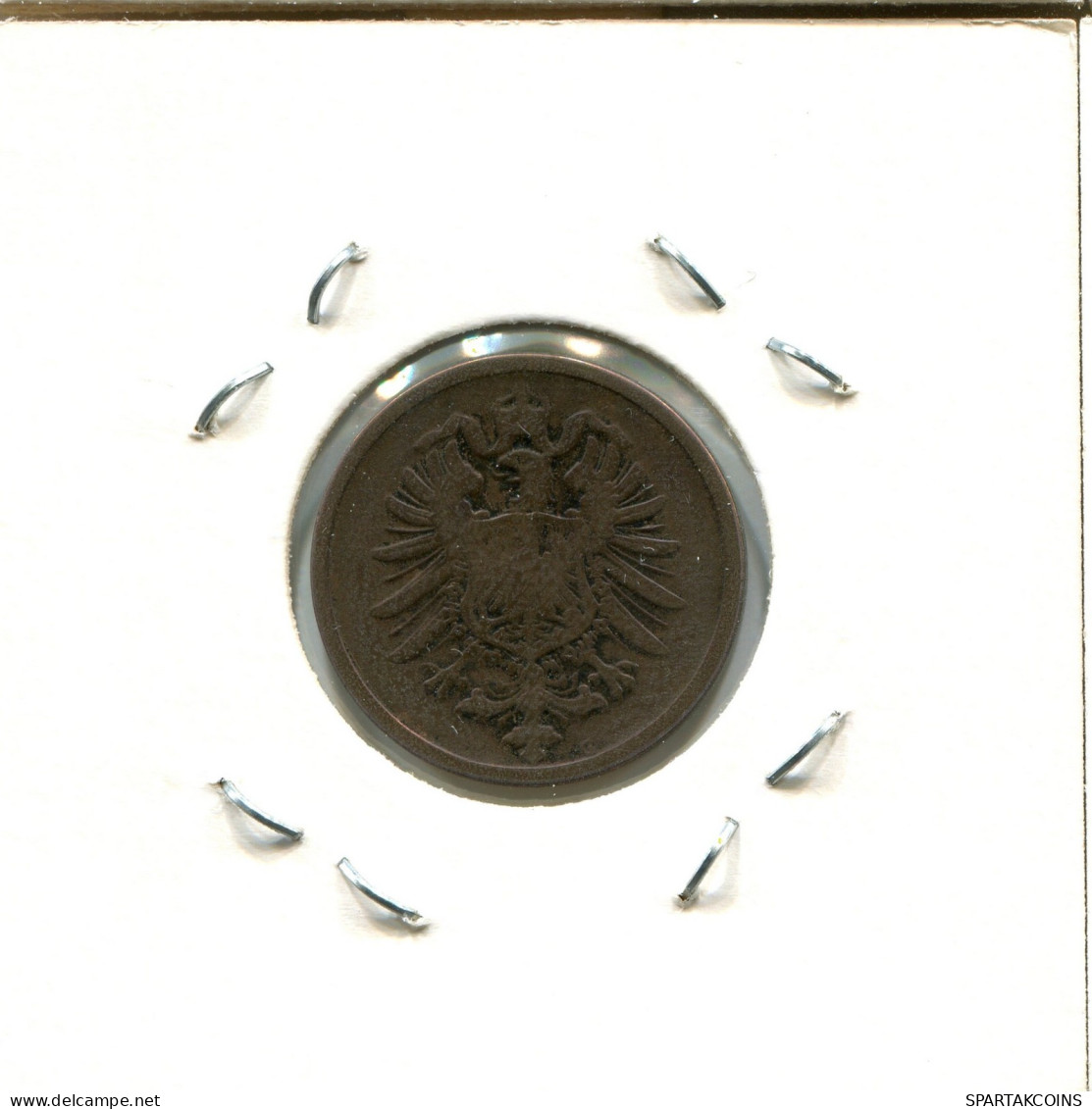 2 PFENNIG 1875 G GERMANY Coin #DA557.2.U.A - 2 Pfennig