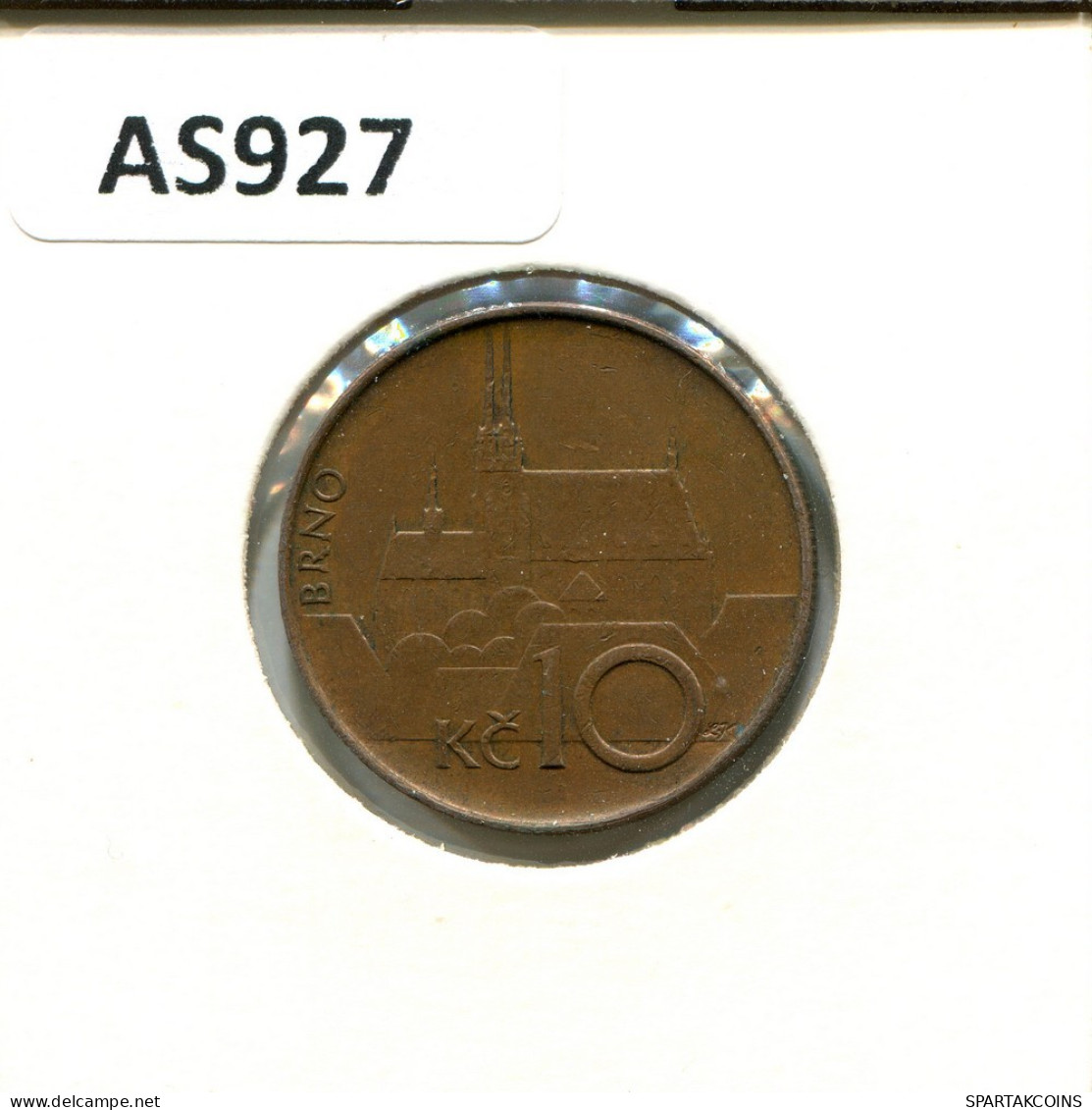 10 KORUN 1994 CZECH REPUBLIC Coin #AS927.U.A - Czech Republic