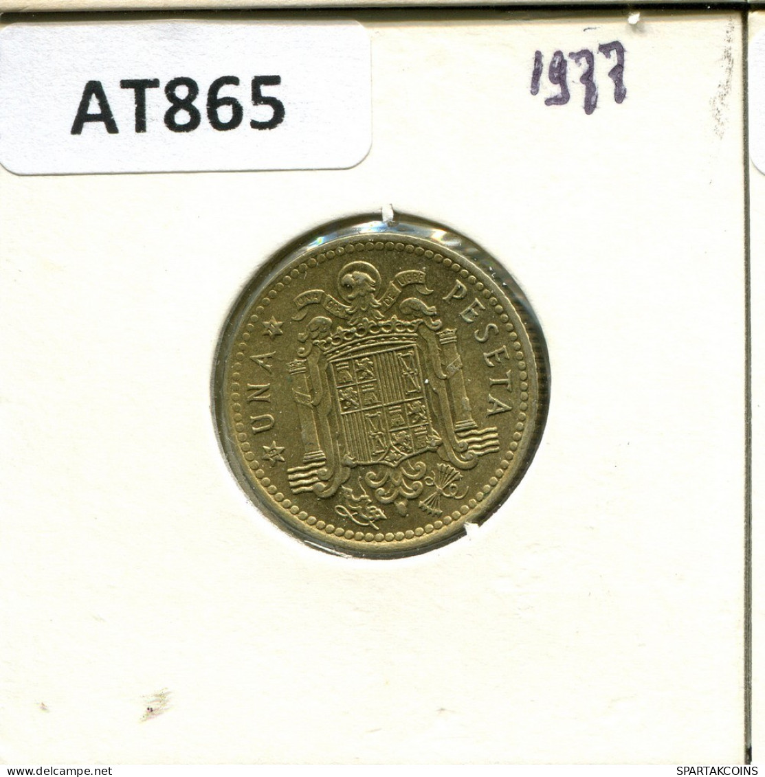 1 PESETA 1975 SPAIN Coin #AT865.U.A - 1 Peseta