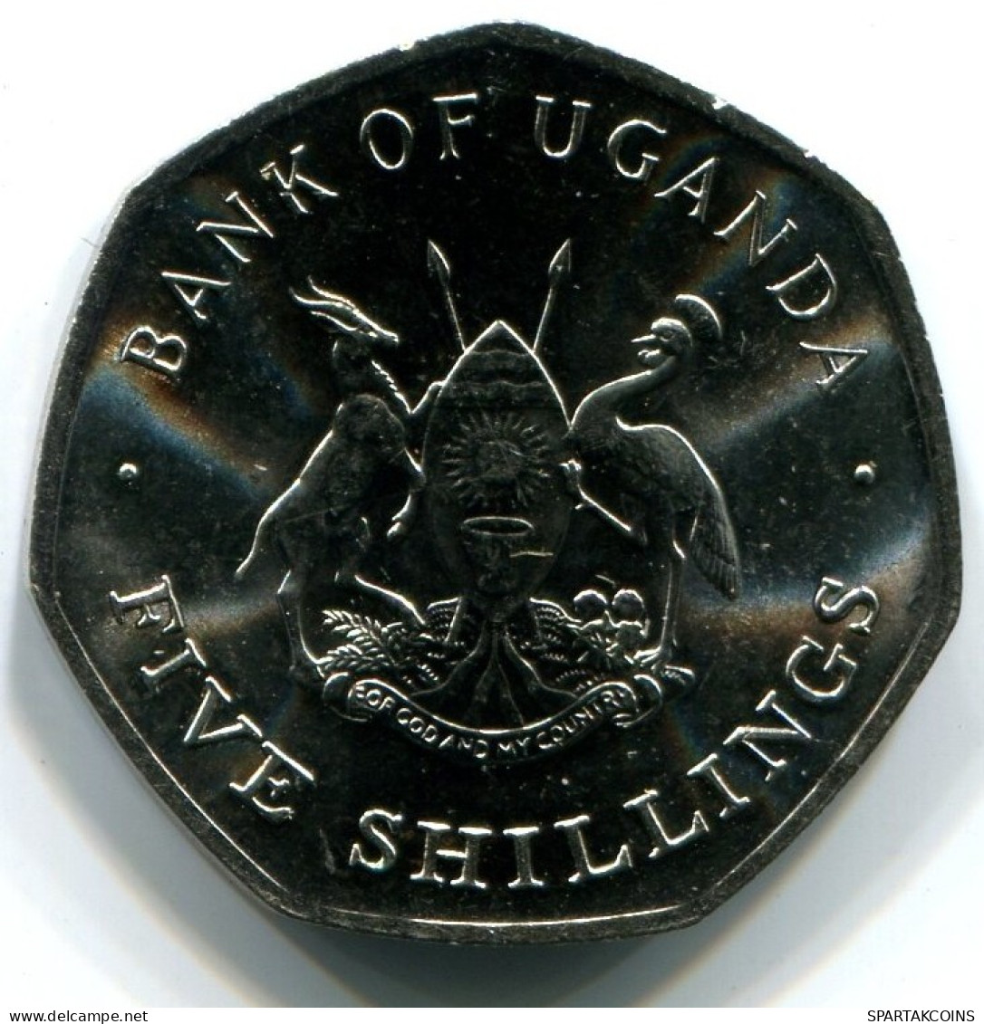 5 SHILLINGS 1987 UGANDA UNC Moneda #W11147.E.A - Oeganda