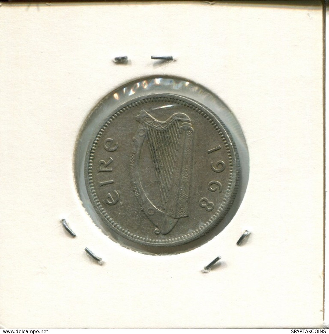 1 SHILLING 1968 IRLAND IRELAND Münze #AN631.D.A - Irlanda