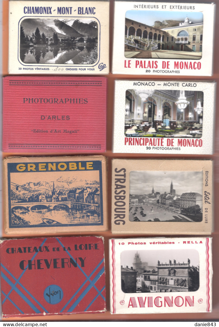 Lot De 32 Pochettes Photos De France - De 10 à 20 Photos + 1 Trentaine D'images En Vrac Soit Environ 500 Pièces - 100 - 499 Postcards