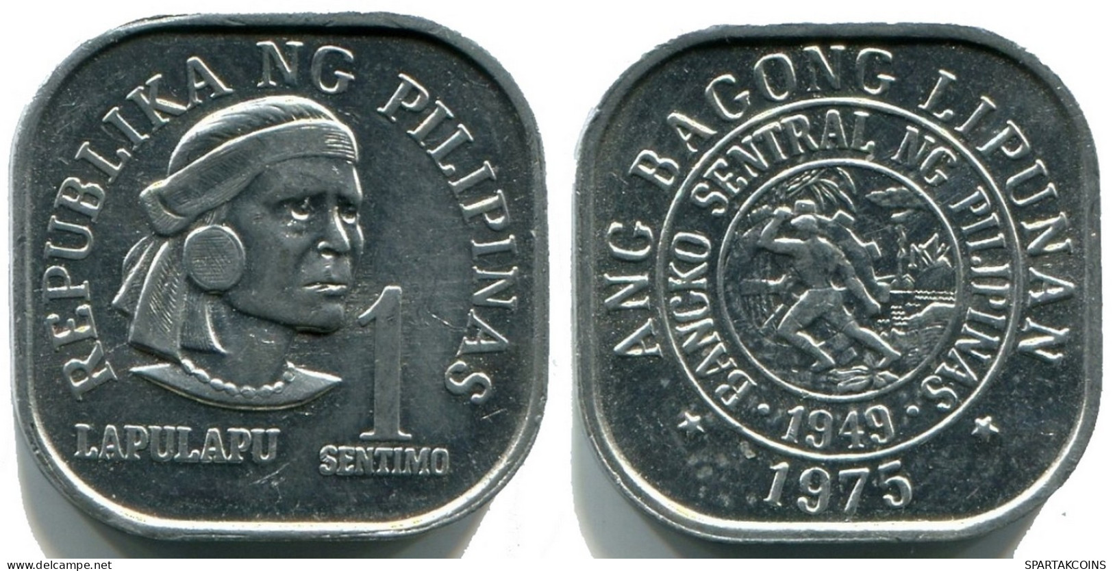 1 CENTIMO 1975 FILIPINAS PHILIPPINES UNC Moneda #M10406.E.A - Filippijnen