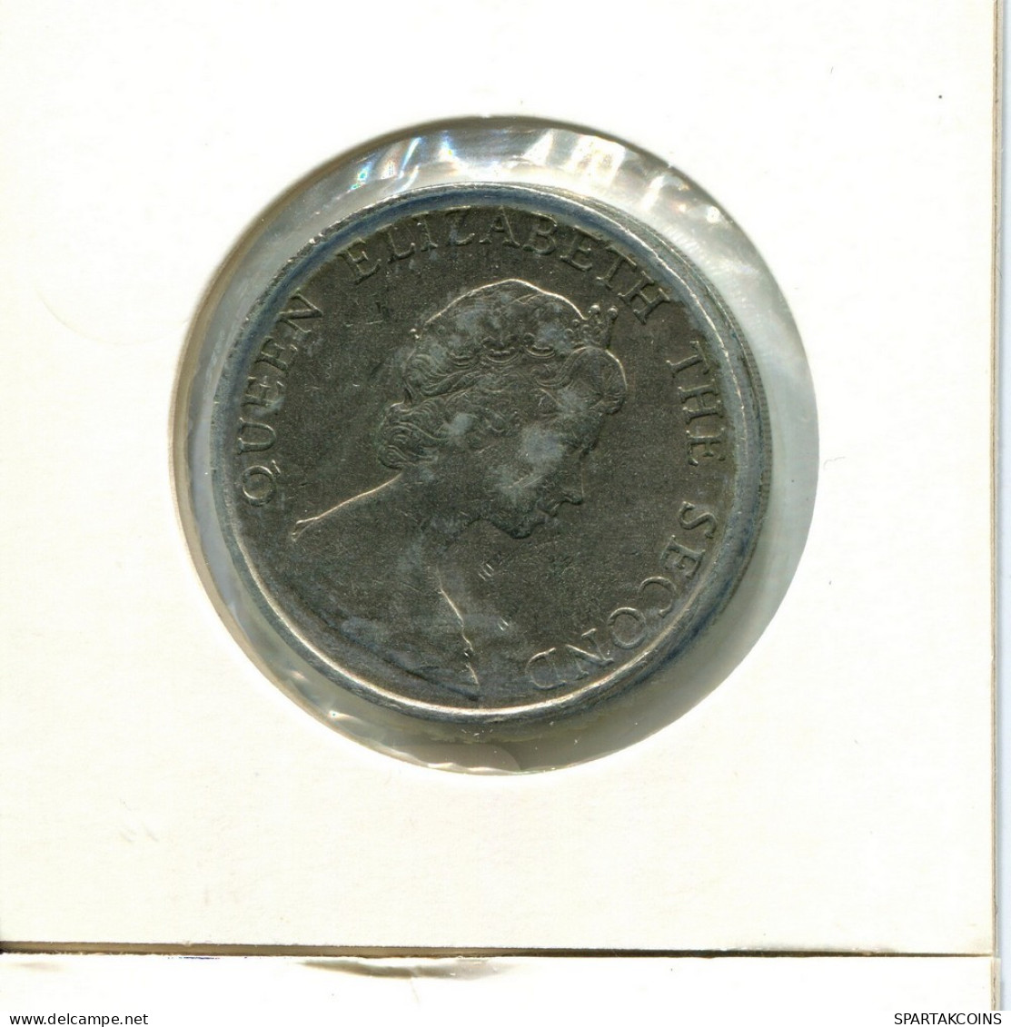 5 DOLLARS 1980 HONG KONG Coin #AY584.U.A - Hongkong