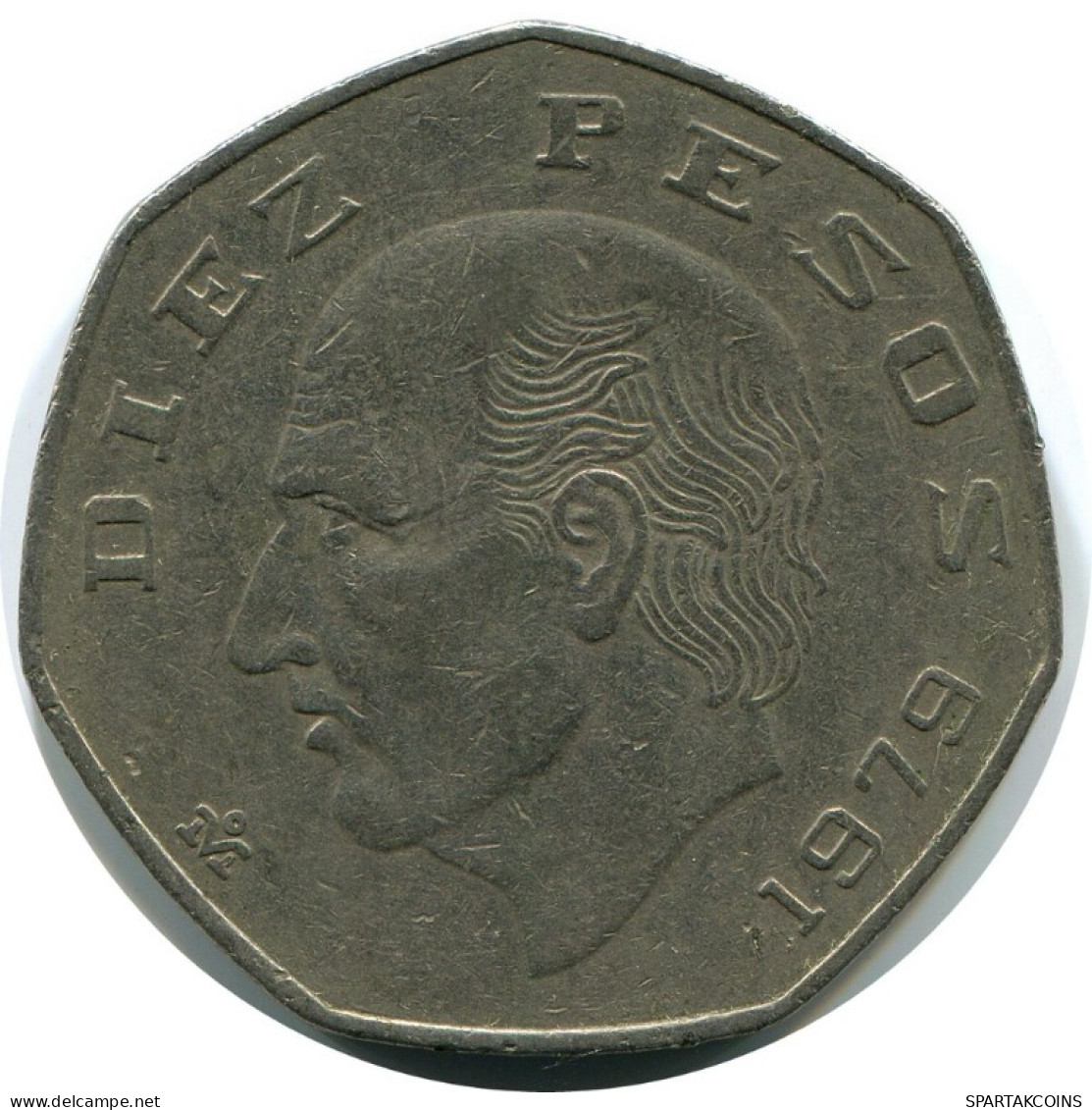 10 PESOS 1979 MEXICO Moneda #AH558.5.E.A - Messico